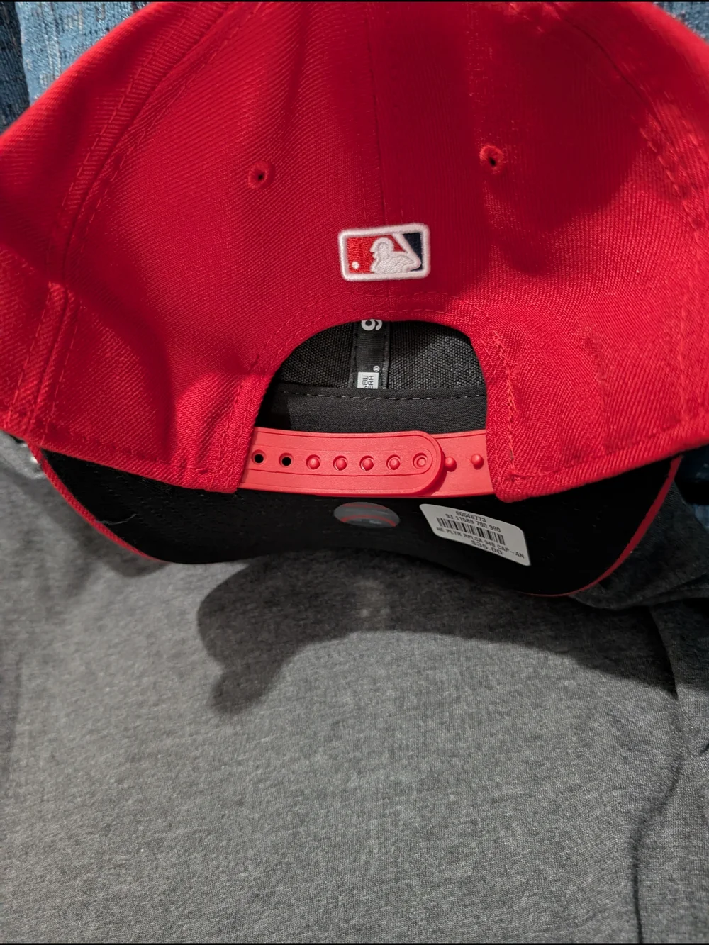 New Era Red Los Angeles Angels 9FORTY Adjustable Cap